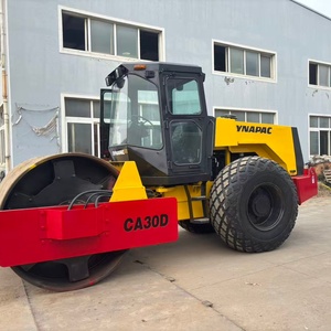 Rodillo compactador Dynapac CA30D usado en venta, rodillo compactador de 12 toneladas, buen estado y bajo precio, listo para enviar, rodillo compactador individual usado - Product Image 5
