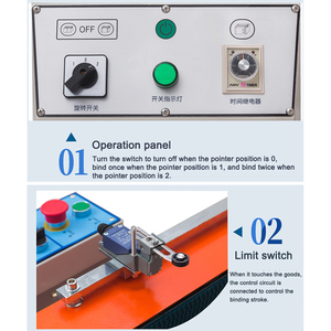 High Efficiency Sealing <b>Machines</b> Carton Box Strap <b>Machine</b> - Product Image 4