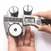 Amortiguadores de Vibración de Goma con Perno, Bloques Silenciosos con Rosca M4 M5 M6 M7 M8, Precio de Fábrica