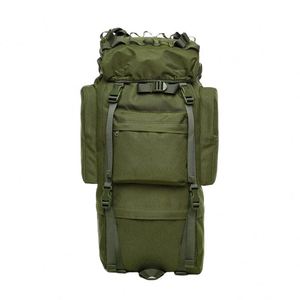 Échantillon gratuit, vente en gros, sac de sport imperméable en polyester 50L, sac à dos multifonctionnel pour l'escalade et l'alpinisme - Product Image 1