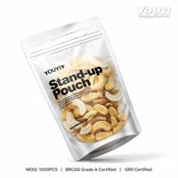 YOUYI Emballage personnalisé pour friandises pour animaux de compagnie, sachet stand-up pour aliments pour chiens et chats, givré, résistant aux odeurs, avec fermeture éclair