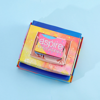 Boîte d'emballage d'expédition personnalisée grande lettre A4 taille A5 petite boîte postale en carton pour bijoux