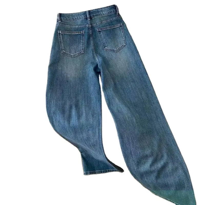 Candice designer branded clothes contact me women's pants trousers flare denim jeans femme