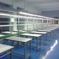 Chaîne de convoyeur à plat en PVC, Ligne de séchage à plat, Machine de retournement, Convoyeur à rouleaux, Convoyeur à plaques, Banc de travail d'assemblage