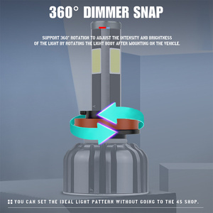 HAIZG Xe <span class=keywords><strong>Led</strong></span> Đèn Pha 4 Mặt COB Chip H3 H4 H7 H11 9005 9006 Auto <span class=keywords><strong>Led</strong></span> Đèn Pha Công Suất Cao 50 Wát 6000K <span class=keywords><strong>Led</strong></span> Đèn Pha <span class=keywords><strong>Bulb</strong></span> - Product Image 6