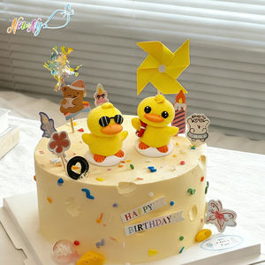 Prêt à expédier, en stock : Décoration comestible 3D en forme de poussins de Pâques pour gâteaux et pâtisseries, ingrédients et fournitures de <span class=keywords><strong>boulangerie</strong></span> - Product Image 1