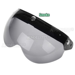 Visera Universal para Casco de Motocicleta, con 3 Broches, para Cascos Abiertos, Compatible con AGV K5 K3 SV - Product Image 6
