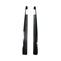 Kit de carrocería de coche, parachoques trasero negro brillante, divisor de labios, faldas laterales, juego de difusor de alerón para BMW X6 G06 2019