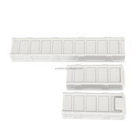 Petit ABS Deep Hydroponic NFT Grow Gully Système de gouttière verticale pour fraises légumes Hidroponik Serre agricole