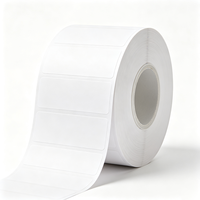 Étiquettes en papier semi-brillant imprimées par transfert thermique Haoxuan Factory Stock pour les systèmes de gestion des stocks