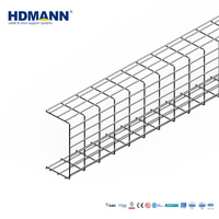 Plateau à câbles en treillis métallique en acier inoxydable 304, certifié CE Hdmann, traité à l'acide, pour installations de production alimentaire