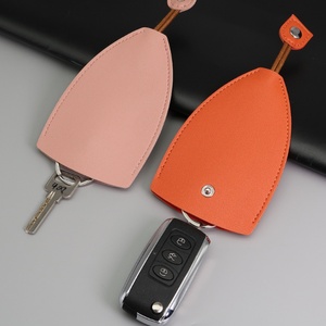 Fashionable <b>Small</b> Waterproof PU Keycase Outdoor Portable Car Keychain Protective Pull-Out Hanging Closure Key <b>Wallets</b> Pouch Type - Product Image 3