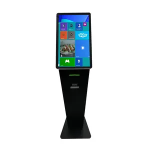 Electronic Waiting Number Calling Customer Wireless Ticketing Queuing Machine Queue Ticketing commercial display For Bank