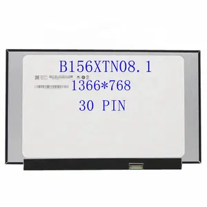 L'agente di fabbrica vende schermo da 15.6 pollici 1366*768 sottile con cornice stretta TN NT156WHM-N43 NT156WHM-N49 B156XTN08.0 HD