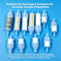 Colonne de préparation d'échantillons HPLC IC Guard Column 1/2.5cc PP SPE Cartridge Ag Ba H Na C18 RP Resin à faible teneur en résidus ioniques et haute pureté