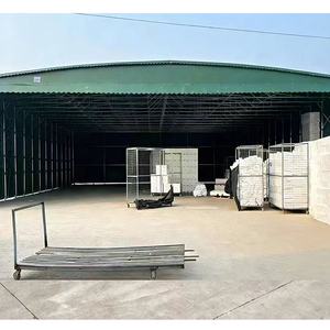 Toldos Retráctiles Eléctricos de PVC Impermeable, Carpa Plegable para Canchas Deportivas y Almacenes - Product Image 4