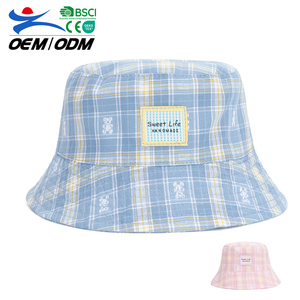 Nuevo Sombrero de Pescador Personalizado de Moda, de Algodón, para Todas las Estaciones, Protección Solar, Informal, para Pesca, Viajes, Ciclismo, para Niños, Unisex - Product Image 1