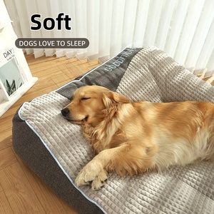 Haustierbett Haustiersofa Orthopädisches Hundebett Groß Luxuriöses Hundebett für Alle Jahreszeiten Weiches Umweltfreundliches Sofa-Bett & Matte für Hunde & Katzen - Product Image 3