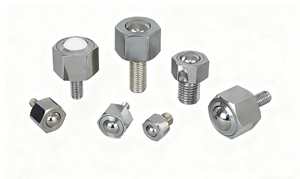 BCHL Altıgen Cıvata Tipi Üniversal Bilyalı Vida Tipi Dişli POM Naylon Bilyalı Başlıklı Taşıma Ekipmanları AksesuarlarıLW-NJ - Product Image 5