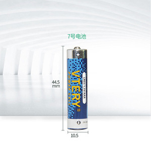 Pila Vtery AAA de zinc-carbono de 44.5mm x 10.5mm para relojes y juguetes - Product Image 1
