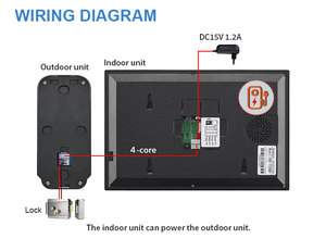 2025 New IP Video chuông cửa 7inch HD Màn hình <span class=keywords><strong>4</strong></span> dây 1080P tuya thông minh Video Doorphone không dây Video hệ thống <span class=keywords><strong>intercom</strong></span> Đối với trang chủ biệt thự - Product Image 3