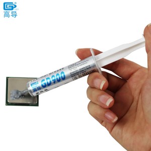 2 pièces, poids net 15 grammes, pâte thermique conductrice grise GD900, composé pour dissipateur thermique pour CPU LED, emballage en seringue - Product Image 4