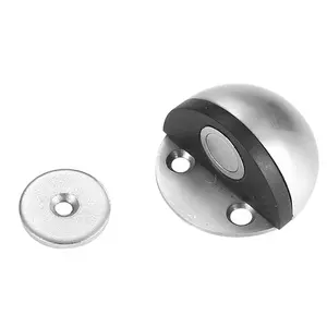 2021 hot sale high quility stainless steel round rubber door stopper