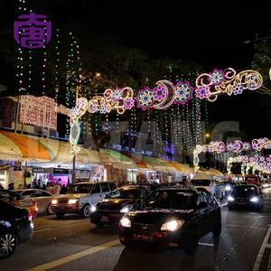 Lumières décoratives de rue en forme de croix de Pâques IP65 pour entrées de parcs et cours - Product Image 5