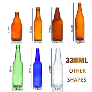 Botella de Vidrio Libre de BPA para Cervezas, Cócteles, Licores, Refrescos, Botella de Vidrio de Sílex para Elaboración Casera de <span class=keywords><strong>Cerveza</strong></span>, Bebidas y Fiestas - Product Image 4