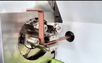 Máquina Procesadora de Barras de Cobre Totalmente Automática CSD, Solución Integral CNC, Punzonado, Corte, Doblado, Control PLC, Precisión de 0.1 mm