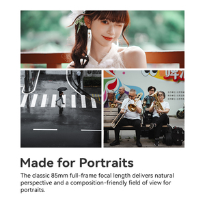 Objectif d'appareil photo standard à focale fixe TTARTISAN AF 85mm F1.8 Neo plein format avec autofocus pour la photographie de portrait, compatible avec les montures Sony FE et Nikon Z - Product Image 6