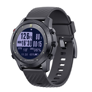 Reloj Deportivo de Buceo Profesional DF SR D3, Reloj de Buceo de 100 m Resistente al Agua para Hombre, con Altímetro, Temperatura y Brújula - Product Image 1