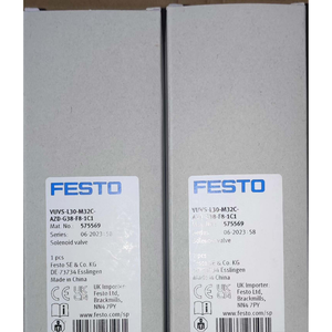 VUVS-L30-M52-MD-<span class=keywords><strong>AD</strong></span>-AZD-MZD-G3/8-F8-1C1-1B2 FESTOs Vanne solénoïde électrique directionnelle pneumatique 5/2 voies 3/8 pouce 12 24 volts CC - Product Image 4
