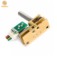 Moteur pas à pas à aimant permanent fiable GM1024-10BY 5V avec arbre fileté M3 de 10 mm pour mécanisme de levage de stylo de mini traceur axe Z
