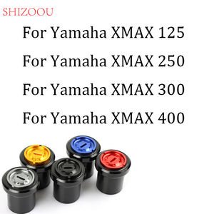 Protection de couvercle d'essieu arrière de moto pour <span class=keywords><strong>Yamaha</strong></span> <span class=keywords><strong>XMAX</strong></span> <span class=keywords><strong>125</strong></span> 250 300 400 XMAX300 XMAX250 vis boulon écrou garde pièces accessoires - Product Image 2