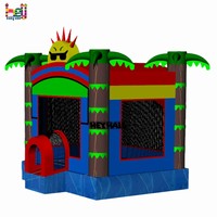 Château gonflable Palm Tree standard en PVC pour le plaisir des enfants