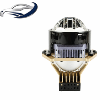 Projecteur de phare LED rond de 3 pouces, 6000K, 12V, faisceau haut et bas, triple faisceau direct, super lumineux, haute luminosité, lampe universelle pour voiture