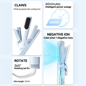หวียืด<span class=keywords><strong>ผม</strong></span>สำหรับผู้หญิงหวีเป่าลมร้อนแบบพกพาได้ - Product Image 6