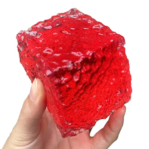 Juguete Antiestrés Cuadrado Brillante de Maltosa con Textura de Hielo, Juguete Blandito de Compresión de Rebote Lento para Regalos de Festival para Amigos - Product Image 5