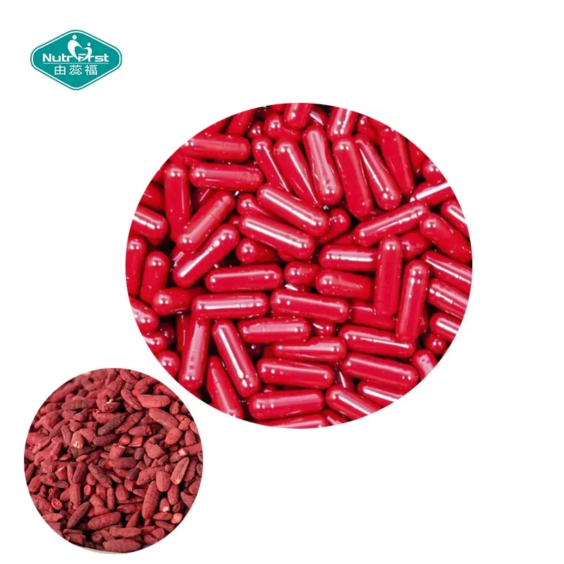 Health Care Supplement OEM Red Yeast Rice Capsule for Lowering Blood Fat