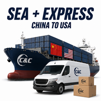 Expédition maritime et express de Chine vers les États-Unis, agent d'expédition de colis DDP