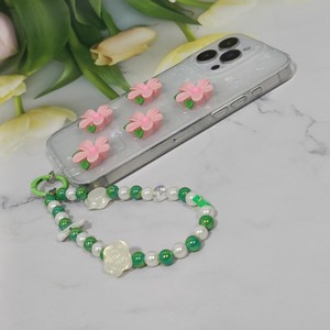 <span class=keywords><strong>Coque</strong></span> de téléphone 3D Stéréo Fleur avec Sangle Perles DIY pour iPhone <span class=keywords><strong>6</strong></span> 11 14 15 16 17 Pro <span class=keywords><strong>Samsung</strong></span> <span class=keywords><strong>Galaxy</strong></span> – Housse Mignonne pour Filles - Product Image 6