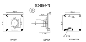 1080P Indoor & Outdoor Monitoring Video Conference OV2735 Low Power High Sensitivity <b>USB</b> <b>Plug</b>-and-Play Camera Module - Product Image 3