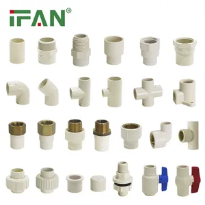 IFAN Servicio Profesional de Fontanería, Tuberías de Plástico PVC CPVC, Accesorios de Unión de CPVC de 1/2\"-2\" - Product Image 3