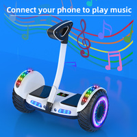 Batterie au lithium 36V de haute qualité HoverBoard 8 pouces Bluetooth Scooter électrique auto-équilibrant avec poignée de direction