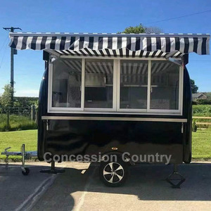 Camion de nourriture mobile avec cuisine complète <span class=keywords><strong>concession</strong></span> <span class=keywords><strong>mini</strong></span> remorque alimentaire portable petite remorque alimentaire ronde avec pare-soleil - Product Image 6