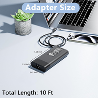 Cargador USB C de 140W para Portátil HP ZBook 8 G1i G2i G2a Ultra G1a OMEN Transcend 14-fb0000 Spectre x360 16 con Cable de Alimentación