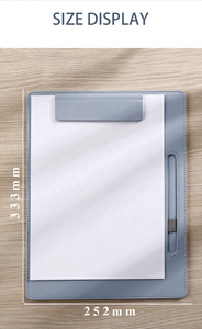 Lớp A4 PU da trình bày thư mục mô hình phong bì văn phòng văn phòng phẩm khóa từ tài liệu menu tập tin THẺ CLIP Hội Đồng Quản Trị - Product Image 5