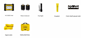 Détecteur de profondeur de fissures pour béton et surfaces non métalliques, testeur de largeur de fissures, scanner de béton - Product Image 4