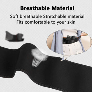 Cinturón táctico ajustable de neopreno suave y cómodo para portar ocultamente, para hombres y mujeres, venta al por mayor - Product Image 4